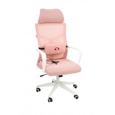 Кресло вибромассажное Сalviano Milan Аir Pink