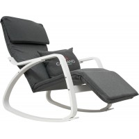 Кресло-качалка Calviano Comfort 1 серое
